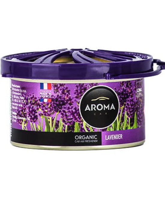 Sáp thơm ô tô Aroma Organic Lavender - Pháp