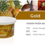 Sáp thơm ô tô Paradise Gold - USA