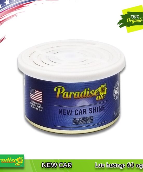 Sáp thơm ô tô khử mùi xe mới Paradise New Car Shine - USA