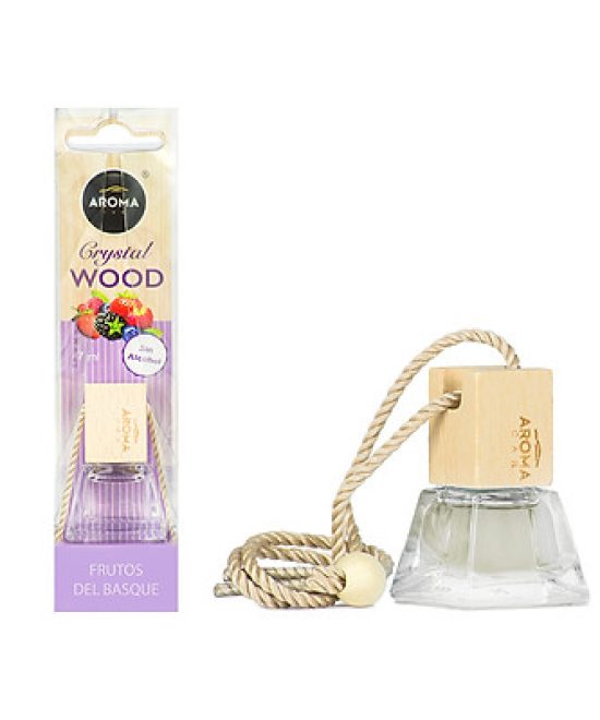 Tinh dầu treo xe ô tô Aroma Crystal Wood Forest Fruits - Pháp