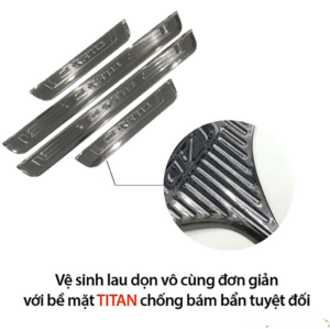 Ốp Bậc Cửa Trong Ngoài Titan Xe Kia Cerato 