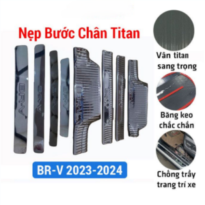 Ốp Bậc Cửa Trong Ngoài Titan Xe Honda BR-V